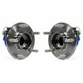 Kugel Rear Wheel Bearing And Hub Assembly Pair For Chevrolet Corvette Cadillac XLR K70-100572